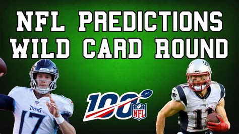 wild card round predictions